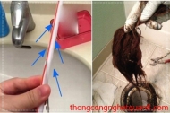 Cách thông cống nhà tắm bị tắc hiệu quả ngay lập tức